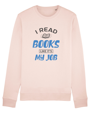 I Read Books Candy Pink