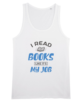 I Read Books White
