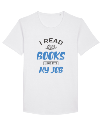 I Read Books White