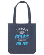 I Read Books - white Sacoșă textilă