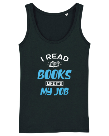 I Read Books - white Black