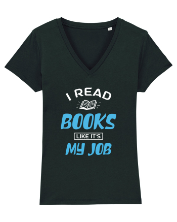 I Read Books - white Black