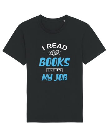 I Read Books - white Black