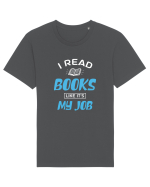 I Read Books - white Tricou mânecă scurtă Unisex Rocker