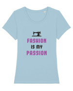 Fashion is My Passion - purple Tricou mânecă scurtă guler larg fitted Damă Expresser