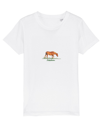 Freedom horse  White