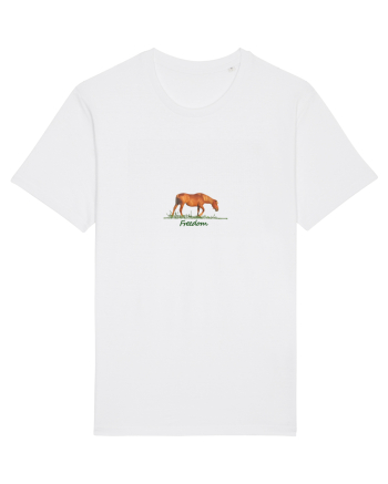 Freedom horse  White