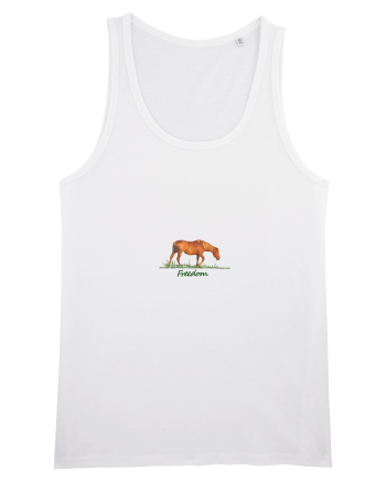 Freedom horse  White