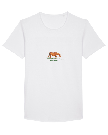 Freedom horse  White