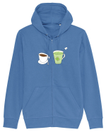 Coffee or tea? Hanorac cu fermoar Unisex Connector