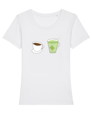 Coffee or tea? White