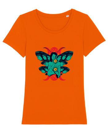 Surreal Woman Bright Orange