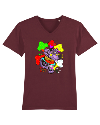 Surreal Tigru Burgundy