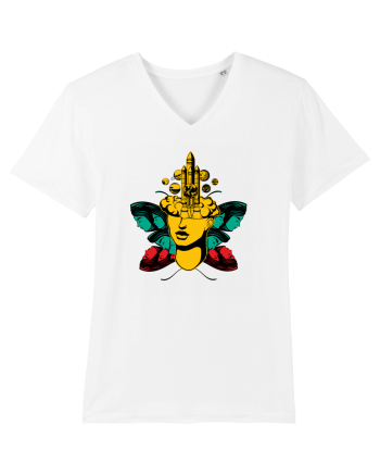Surreal Woman White