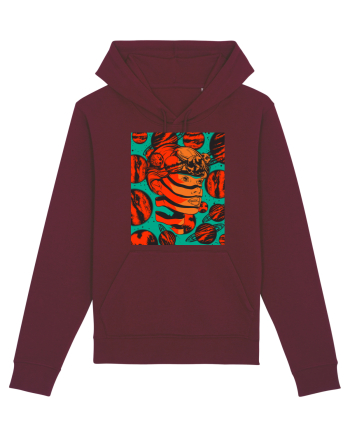 Surreal Woman Burgundy