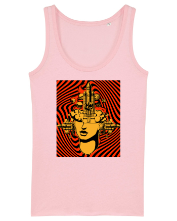 Surreal Woman Cotton Pink