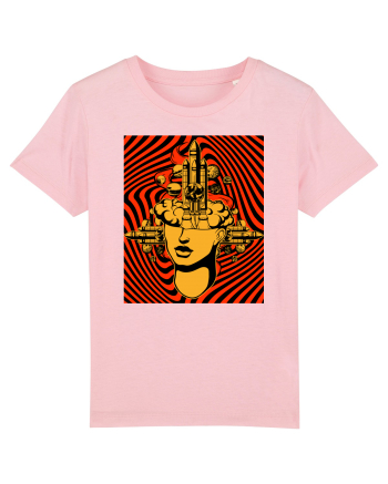 Surreal Woman Cotton Pink