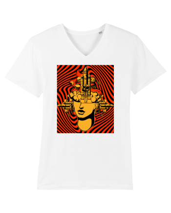 Surreal Woman White