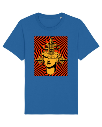 Surreal Woman Royal Blue