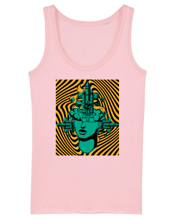 Surreal Woman Cotton Pink