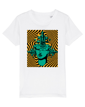 Surreal Woman White