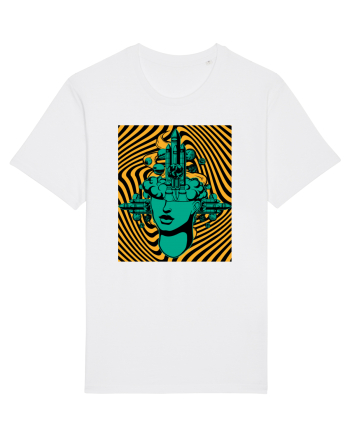 Surreal Woman White
