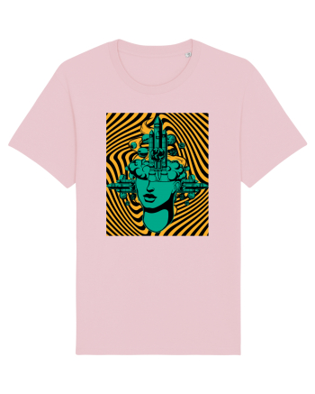 Surreal Woman Cotton Pink