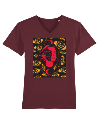 Surreal Woman Burgundy