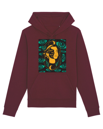 Surreal Woman Burgundy