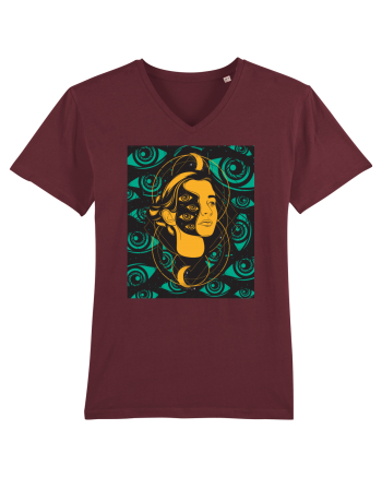 Surreal Woman Burgundy