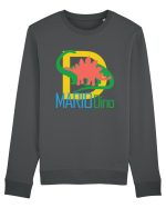 Mario Dino - Dinozaurul Mario Bluză mânecă lungă Unisex Rise