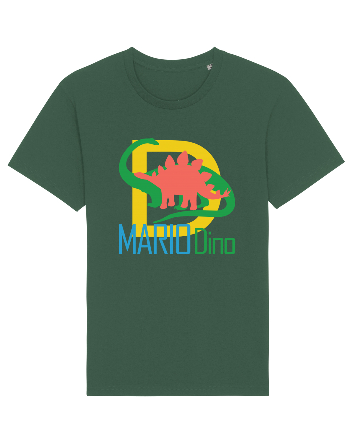Tricou mânecă scurtă Unisex Rocker Bottle Green