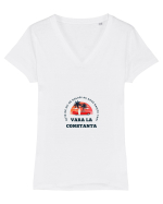 Vara la Constanța Tricou mânecă scurtă guler V Damă Evoker