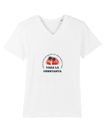 Vara la Constanța Tricou mânecă scurtă guler V Bărbat Presenter