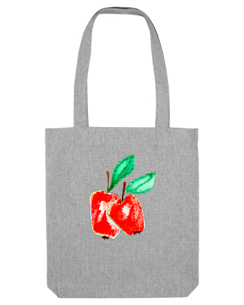Doua mere roșii – desen manual Heather Grey