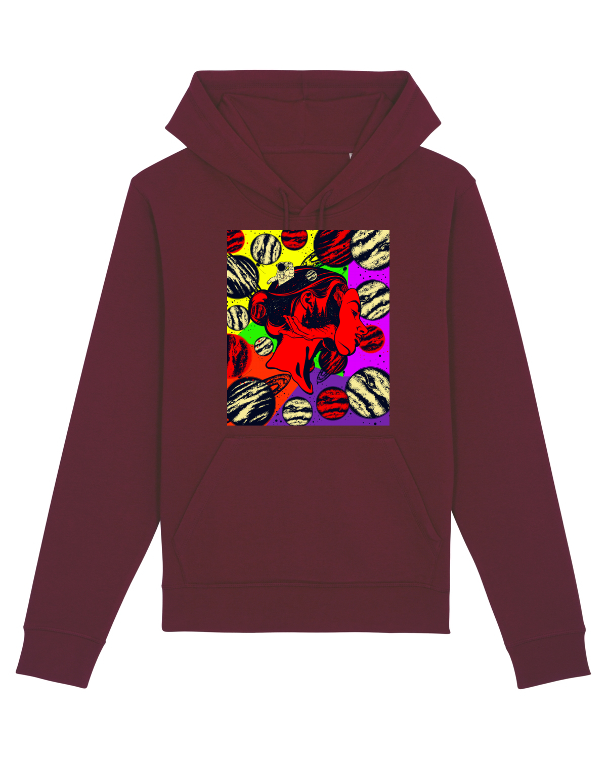 Hanorac Unisex Drummer Burgundy
