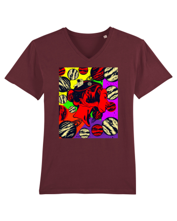 Surreal Woman Burgundy