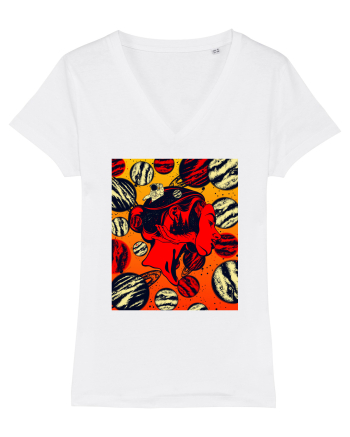 Surreal Woman White