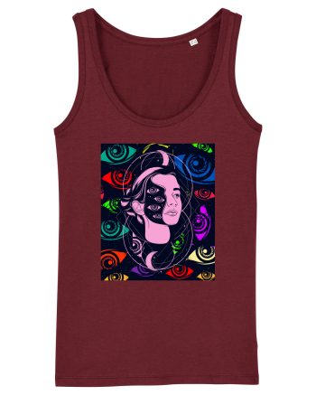 Surreal Woman Burgundy