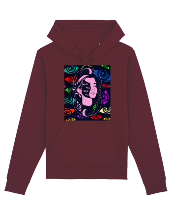 Surreal Woman Burgundy