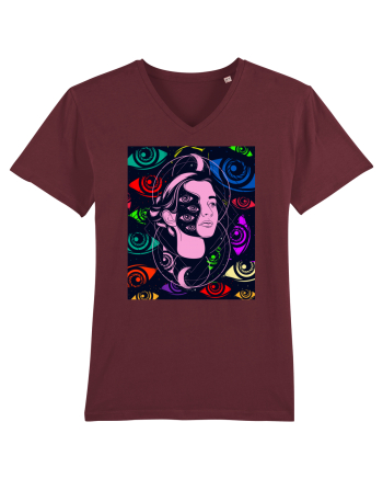 Surreal Woman Burgundy