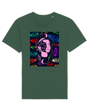 Surreal Woman Bottle Green