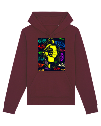 Surreal Woman Burgundy