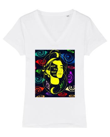 Surreal Woman White