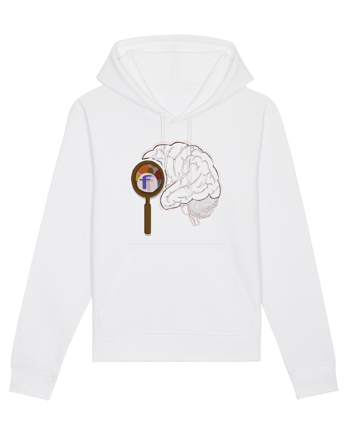 Hanorac Unisex Drummer White