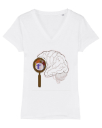  Our Brain - Creierul nostru Tricou mânecă scurtă guler V Damă Evoker