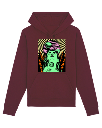 Surreal Woman Burgundy
