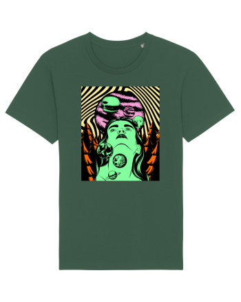 Surreal Woman Bottle Green