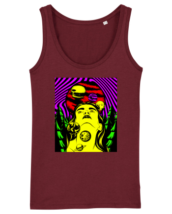 Surreal Woman Burgundy