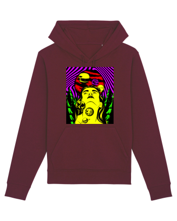 Surreal Woman Burgundy